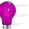 Luxrite A19 LED Edison Purple and Orange Light Bulbs 4.5W 60W Equivalent Clear Glass E26 Base, 3PK LR21721 LR21726-3PC - alternate 5